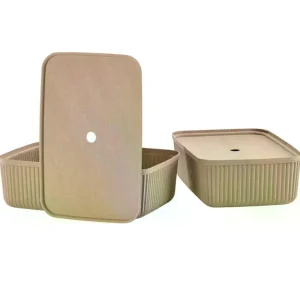 Kids Zone Denmark Storage | Storage>Storage Box Pulp Beige L, 2 pcs. –