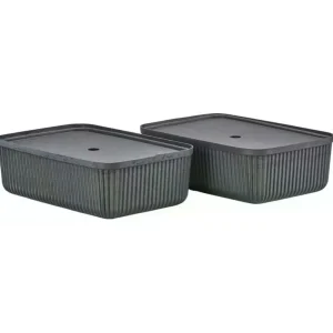 Kids Zone Denmark Storage | Storage>Storage box Pulp L 2 pieces, black –
