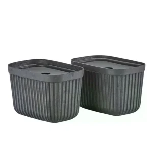 Kids Zone Denmark Storage | Storage>Storage box Pulp S 2 pieces, black –