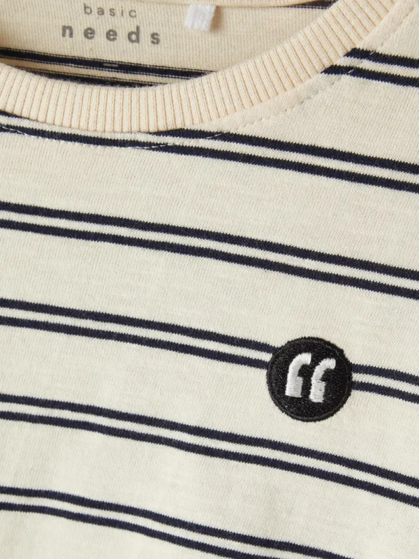 Kids/BOY Name It Boy 2-8Y>Stripe Shirt Beige –