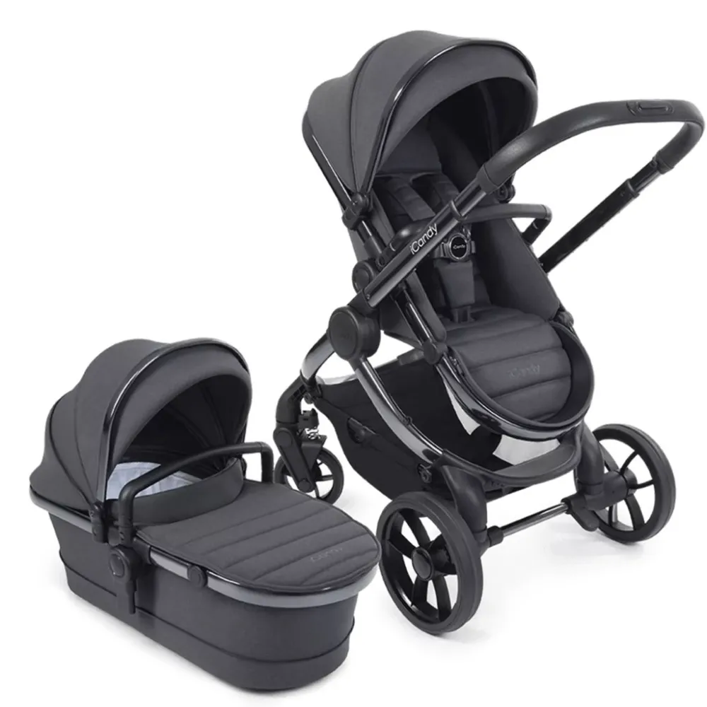stroller_peach__combo_dar_0.webp Kids iCandy Baby Travel>Stroller Peach 7 Combo, Dark Grey –