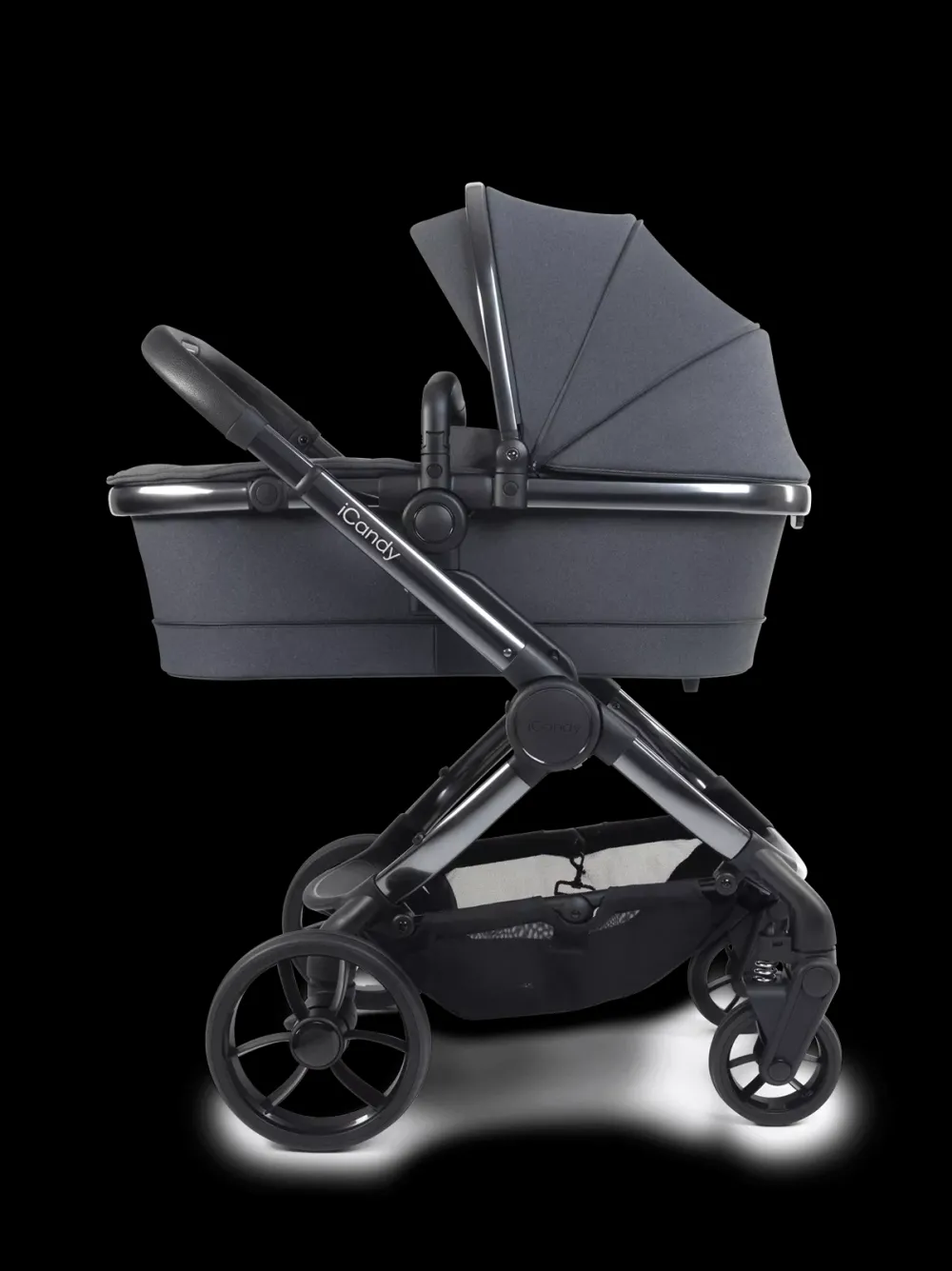 stroller_peach__combo_dar_1.webp Kids iCandy Baby Travel>Stroller Peach 7 Combo, Dark Grey –
