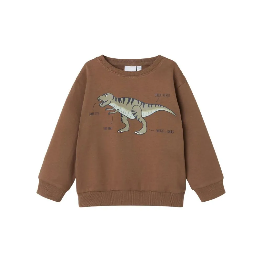 sweat_dino_pecan_pie__nam_0.webp Kids/BOY Name It Boy 2-8Y | Baby Boy>Sweat Dino Pecan Pie –