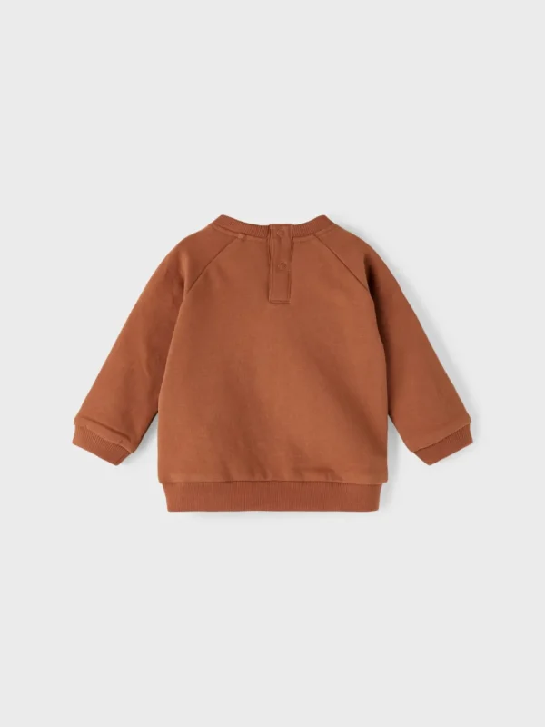 Kids/BOY Name It Baby Boy>Sweat Shirt Bear, Coconut Shell –