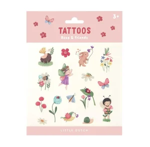 Kids Little Dutch Birthday / Party>Tattoos Rosa & Friends –