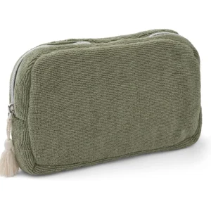 Humdakin Wellness & Beauty | Bathroom Accessories>Terry Toiletry Bag, Green Tea –