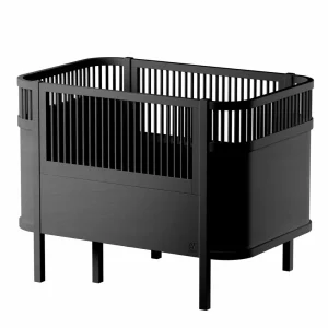 Kids Sebra Interior Kids Furniture>The Sebra Bed, Baby & Jr. Black – Sebra