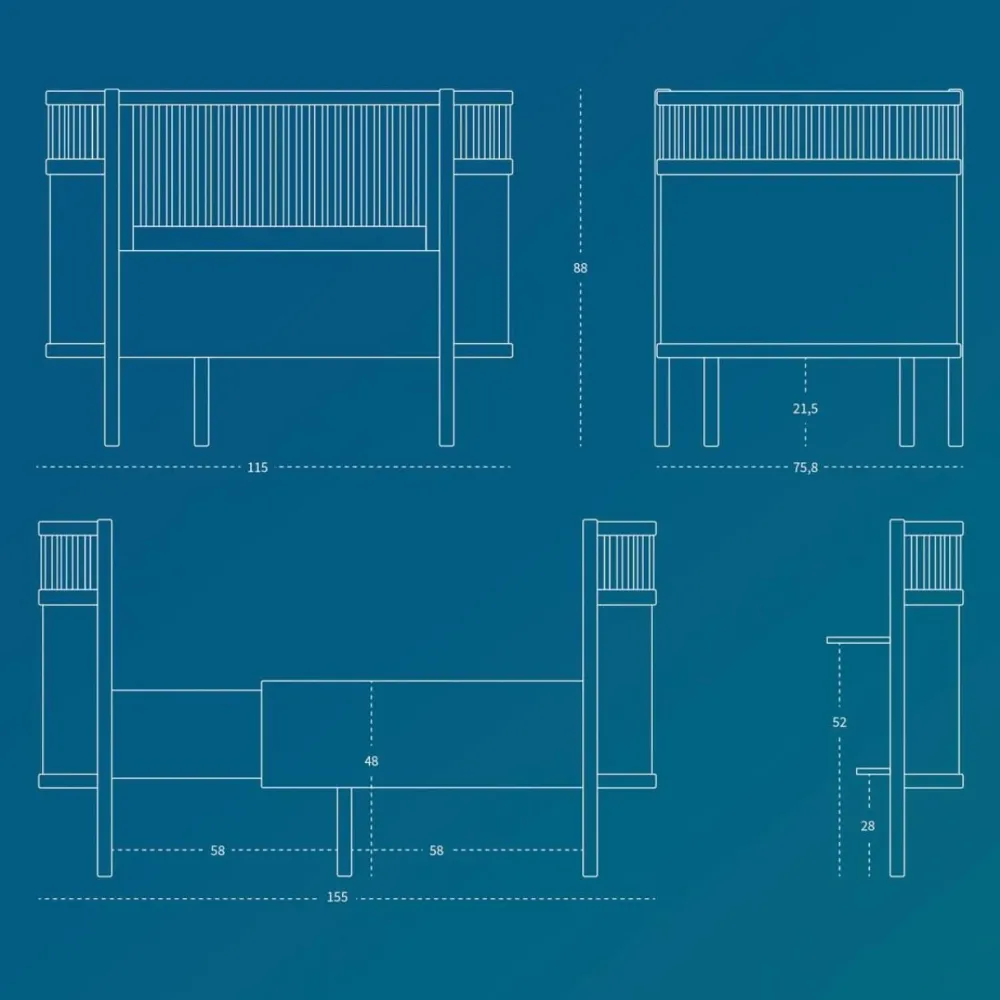 the_sebra_bed_baby__junio_3.webp Kids Sebra Interior Kids Furniture>The Sebra Bed, Baby & Junior, white – Sebra