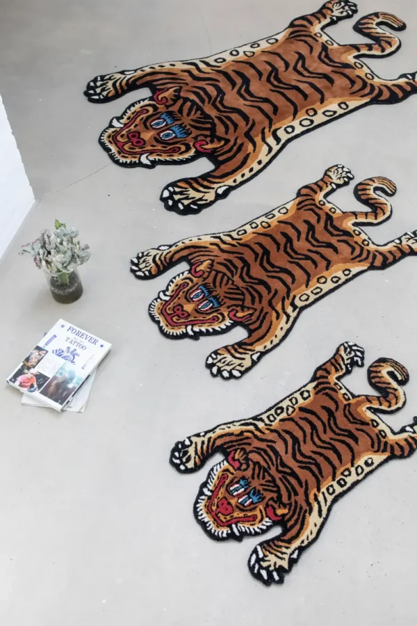 Kids Bongusta Rugs And Playmats | Wall Rugs>Tiger Rug Large 115 x 190 cm –