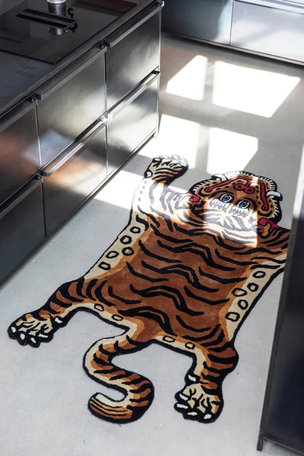 Kids Bongusta Rugs And Playmats | Wall Rugs>Tiger Rug Large 115 x 190 cm –