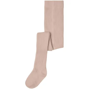Kids Lil' Atelier Girl 2-8Y | Baby Girl>Tights Rib Rose Dust – Lil’ Atelier