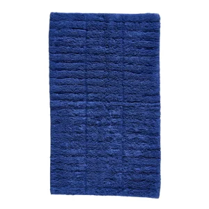 Zone Denmark Textiles | Bathroom Textiles>Tiles Bath Mat 50×80 Indigo – Zone