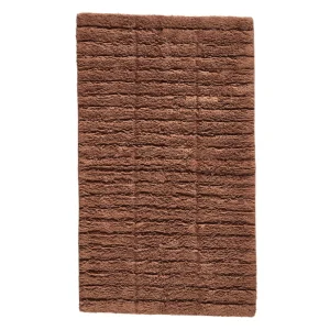 Zone Denmark Textiles | Bathroom Textiles>Tiles Bath Mat 50×80 Terracotta – Zone