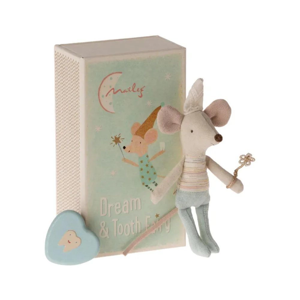 tooth_fairy_mouse_little__0.webp Kids Maileg Doll Accessories>Tooth fairy mouse, Little brother in matchbox –
