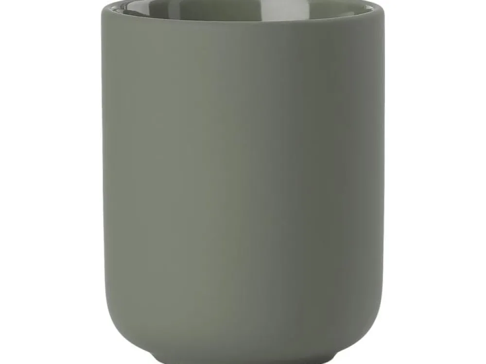 toothbrush_mug_ume_olive__0.webp Zone Denmark Toothbrush Mugs>Toothbrush Mug Ume Olive Green – Zone