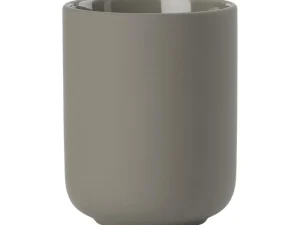Zone Denmark Toothbrush Mugs>Toothbrush Mug Ume Taupe – Zone