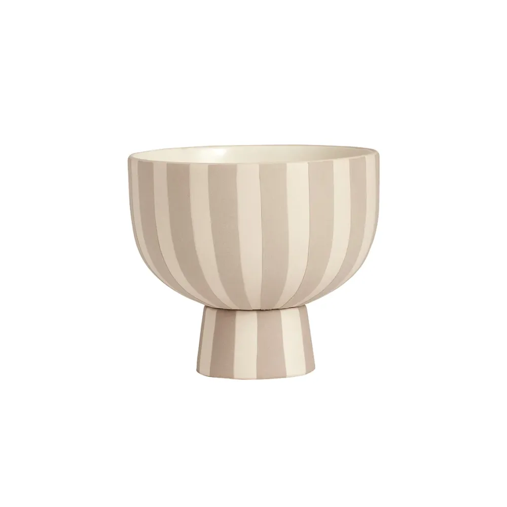 toppu_bowl_large_grey__oy_0.webp OYOY Ceramics And Vases | Kitchen>Toppu Bowl, Large Grey –