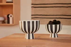 OYOY Kitchen>Toppu Mini Bowl, Black / White –