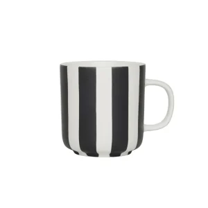 OYOY Kitchen>Toppu Mug Black / White –
