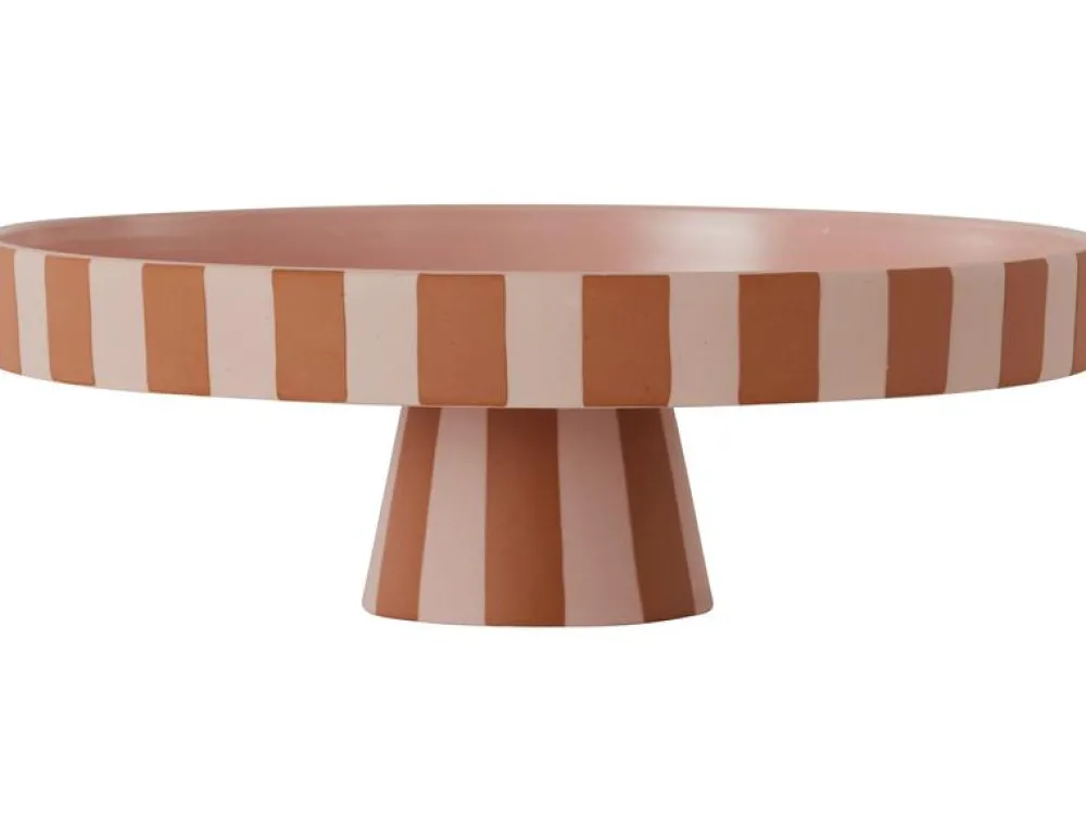toppu_tray_large_rose__ca_0.webp OYOY Ceramics And Vases | Kitchen>Toppu tray large, rose / caramel –