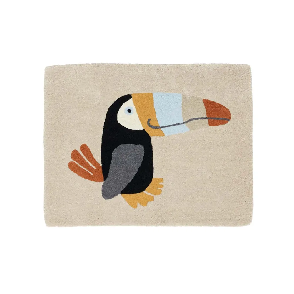 toucan_rug__oyoy_0.webp Kids OYOY Mini Rugs And Playmats>Toucan Rug – OYOY