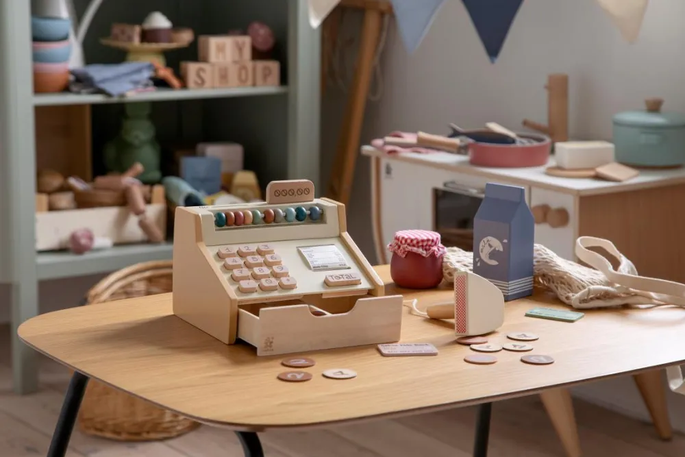 toy_cash_register__sebra_1.webp Kids Sebra Interior Wooden Toys | Christmas Toys>Toy Cash Register – Sebra