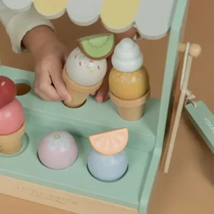 Kids Little Dutch Wooden Toys | Play Food>Toy Ice Cream Shop FSC –