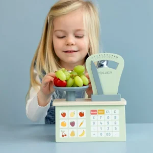 Kids Little Dutch Wooden Toys | Play Food>Toy Weighing Scale –
