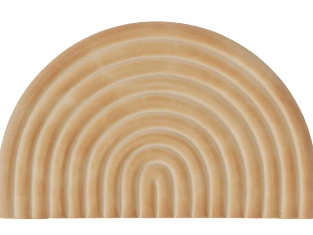 tray_ceramic_rainbow_beig_0.webp OYOY Kitchen>Tray Ceramic Rainbow, beige –