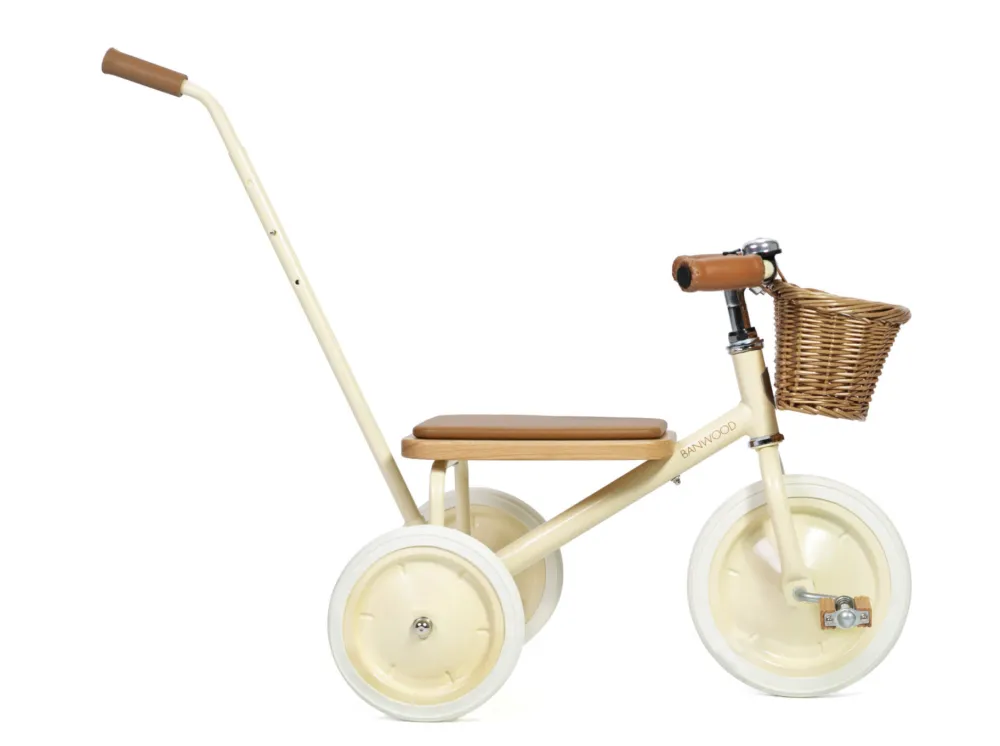 trike_tribike__creme__ban_1.webp Kids Banwood Outdoor Toys | Bikes, Scooters And Helmets>Trike Tribike – Creme –