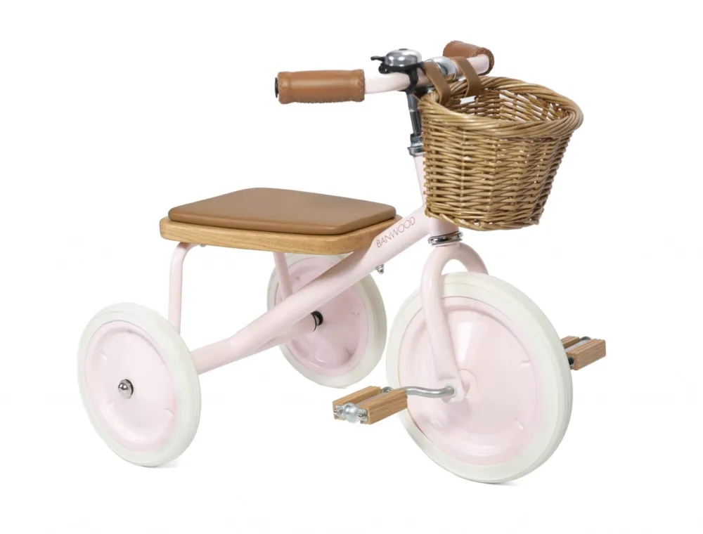 trike_tribike__rose__banw_0.webp Kids Banwood Outdoor Toys | Bikes, Scooters And Helmets>Trike Tribike – Rose –