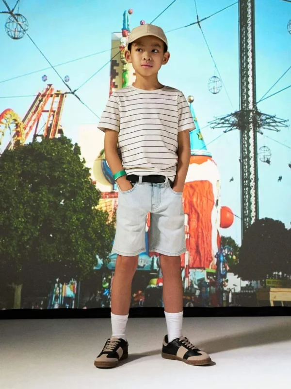 Kids/BOY Name It Teen Boy 8+ | Boy 2-8Y>T-shirt Stripe Ink –