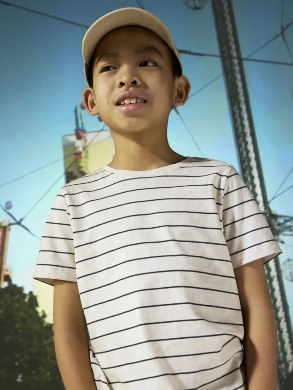 Kids/BOY Name It Teen Boy 8+ | Boy 2-8Y>T-shirt Stripe Ink –