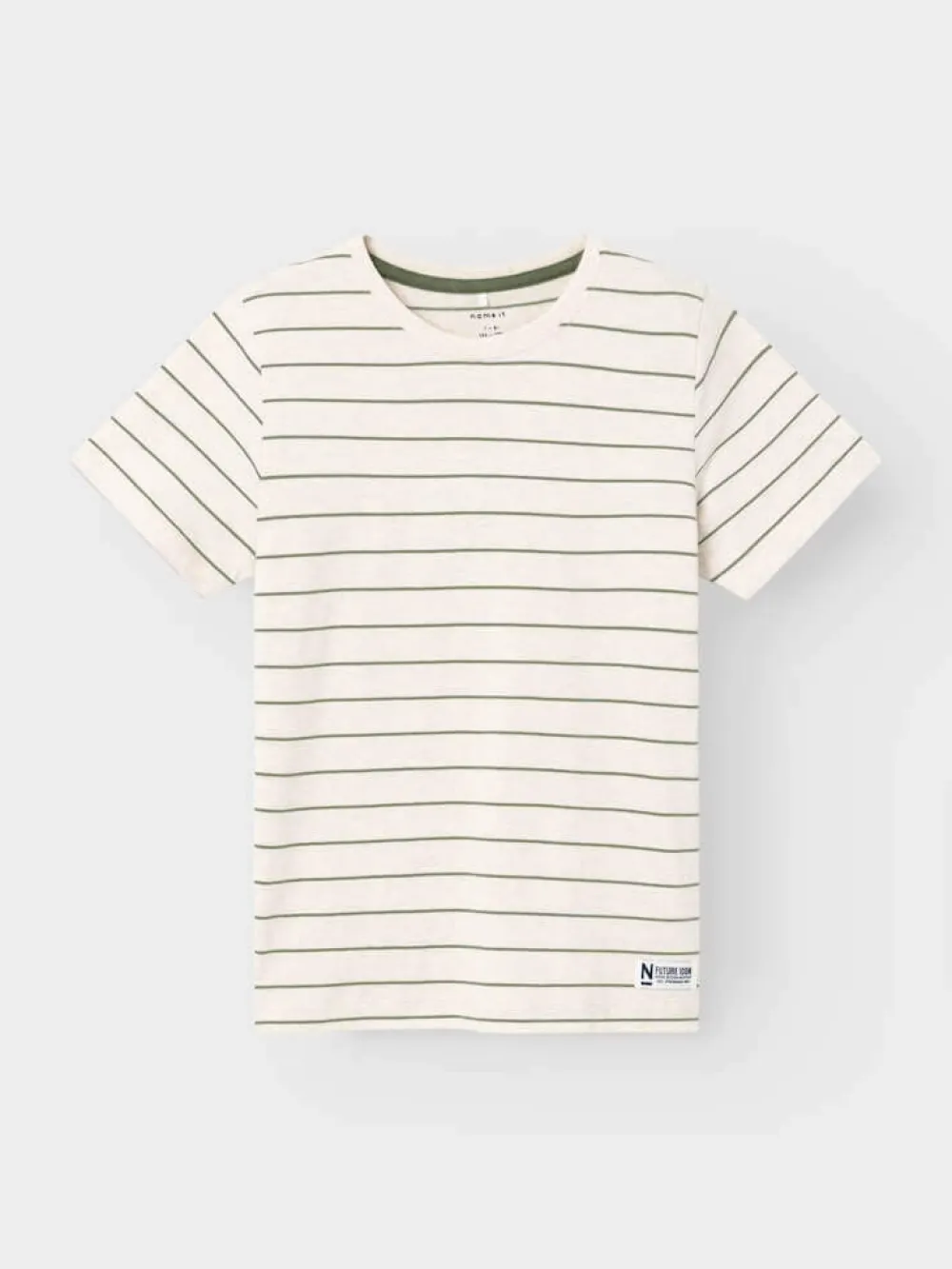 tshirt_stripe_olive__name_2.webp Kids/BOY Name It Teen Boy 8+ | Boy 2-8Y>T-shirt Stripe Olive –