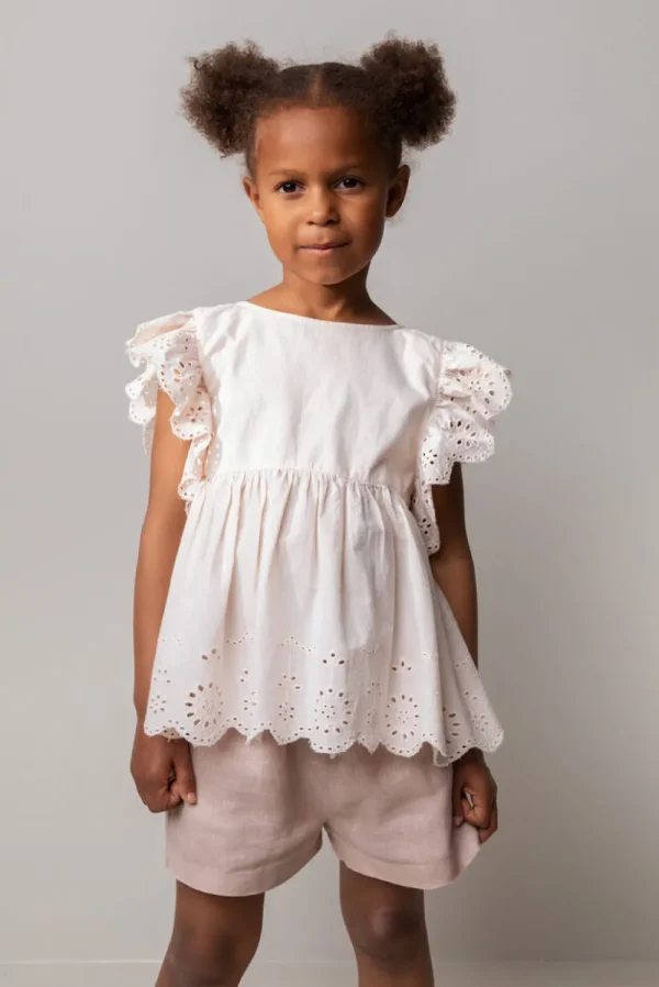 Kids Marmar Copenhagen Girl 2-8Y | Baby Girl>Twis Top, Cloud –