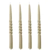Kids Bloomingville Birthday / Party | Candle And Holders>Twist Candle Nature, Parafin 4 pcs. –