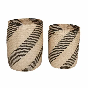 Kids OYOY Storage | Storage>Twist Storage Basket, Set of 2 –