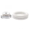Kids Fitwood of Scandinavia Wooden Toys | Balance Toys>Ulpu Mini Gym Rings, White Wax with white straps – Fitwood