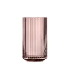 Lyngby Porcelain Easter Decorations | Ceramics And Vases>Vase 15 cm, Burgundy mouth blown – Lyngby
