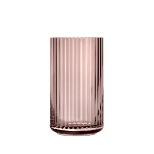 Lyngby Porcelain Easter Decorations | Ceramics And Vases>Vase 15 cm, Burgundy mouth blown – Lyngby