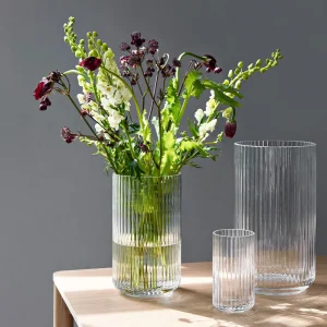 Lyngby Porcelain Ceramics And Vases>Vase 20.5 cm Clear – Lyngby