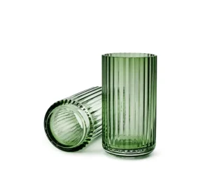 Lyngby Porcelain Ceramics And Vases>Vase Green H15 cm – Lyngby