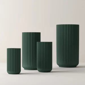 Lyngby Porcelain Easter Decorations | Ceramics And Vases>Vase H31 cm Dark Green – Lyngby