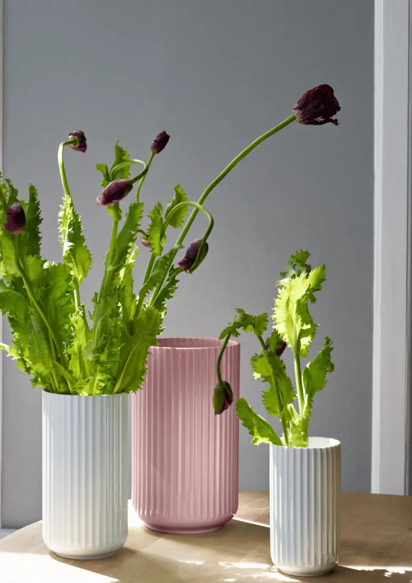 Lyngby Porcelain Easter Decorations | Ceramics And Vases>Vase H25 cm Rose – Lyngby