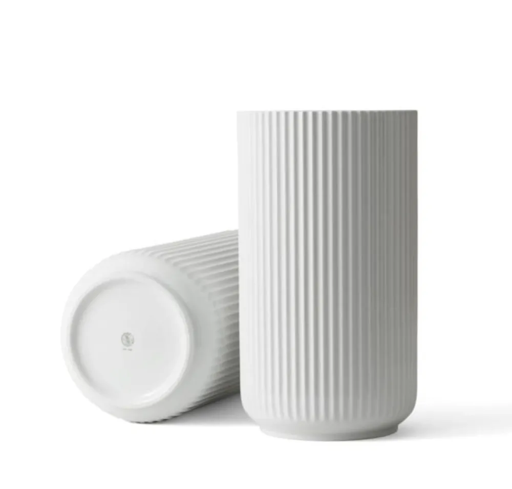 vase_white_h__lyngby_0.webp Lyngby Porcelain Easter Decorations | Ceramics And Vases>Vase White H38 – Lyngby