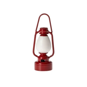 Kids Maileg Doll Accessories>Vintage lantern, Mouse Red –