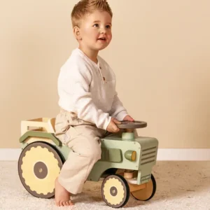 Kids Little Dutch Wooden Toys>Walking Tractor Little Farm –