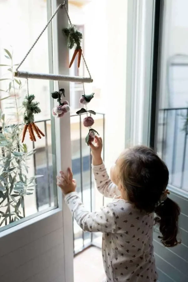 Kids Lorena Canals Wall Rugs | Mobiles>Wall Hanger Veggies –