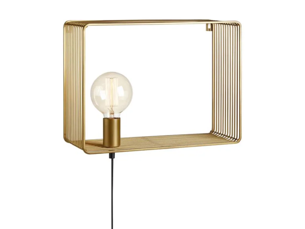 wall_lamp_shelf_l_gold__m_0.webp Markslöjd Lamps & Lighting>Wall lamp Shelf 1L gold –