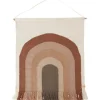 Kids OYOY Wall Rugs | Textiles>Wall rug, Follow the Rainbow 124 x 100 cm –